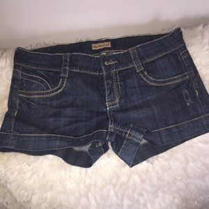 See Thru Soul Jean Shorts